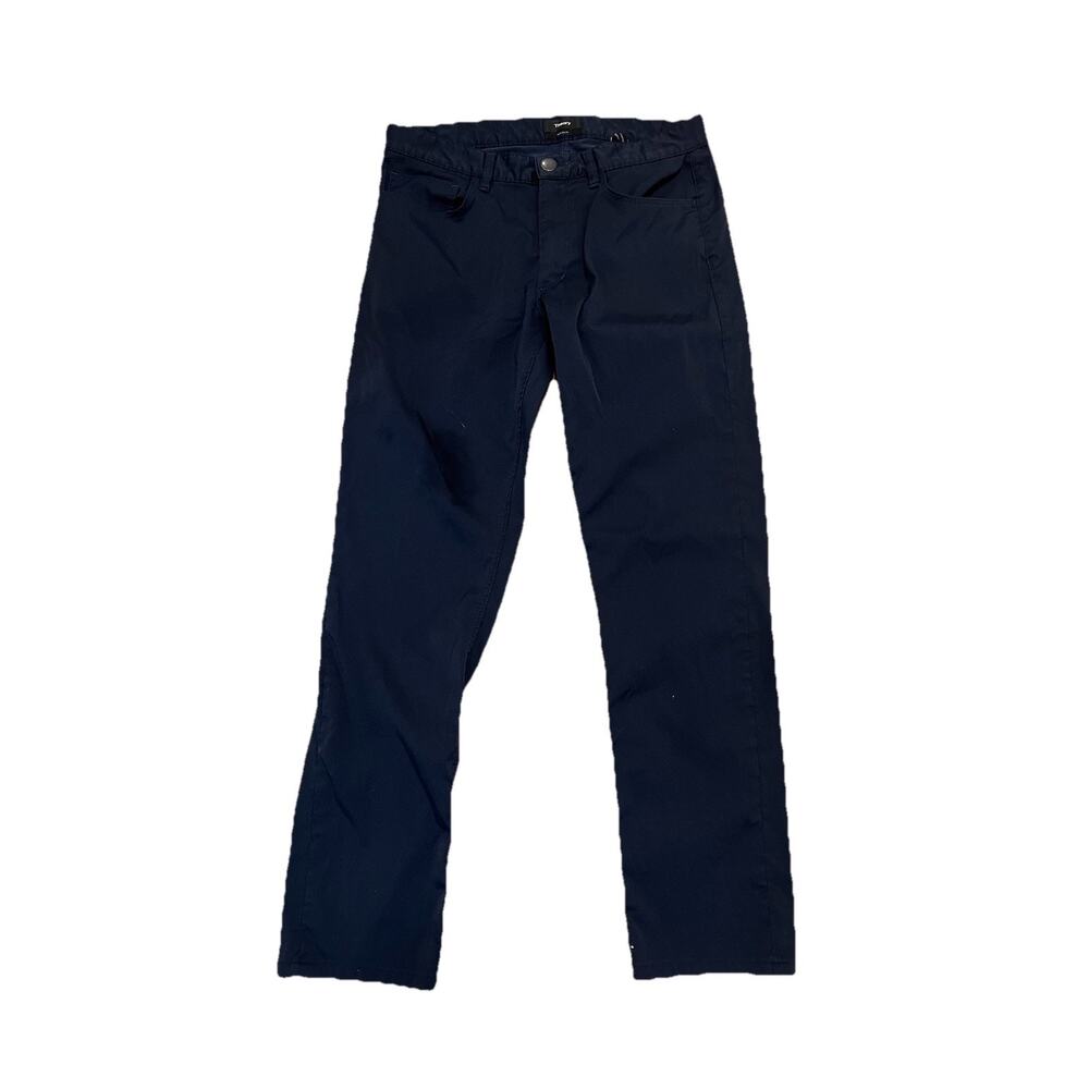 Theory L25401 Mens Black Raffi Twill Slim Fit Pants Size 31 A003113